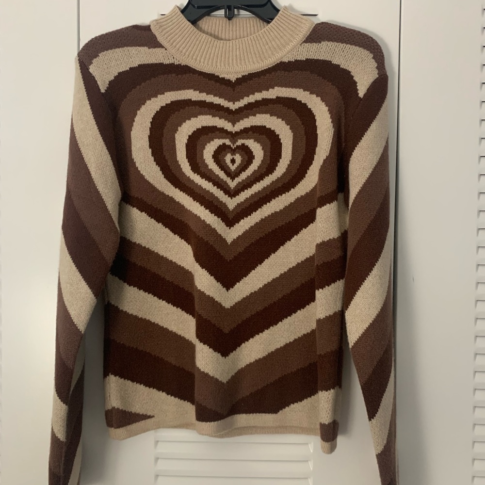 heart sweater